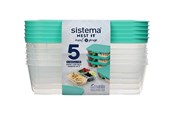 Keuken accessoires - Sistema Maaltijdvoorbereiding 5Pack1.9L - 59175