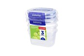 Keuken accessoires - Sistema Rectangle Klip It Plus 3Pack 400ml - 881543