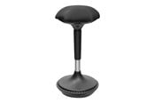 Gamer stoel - LogiLink Height adjustable wobble stool for sit-stand desk Kruk - ABS rubber - Tot 120 kg - EO0011