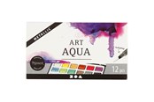 Hobby artikelen - Creativ Company Art Aqua Aquarelverf Metallic 12 Kleuren - 34246