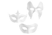 Schrijf- en tekenartikelen - Creativ Company Masks White 12 pcs. - 26356