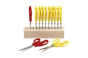 Bureau-accessoires - Creativ Company Children scissors with scissors block 12pcs - 11190