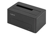 Harde schijf accessoires - LogiLink USB 3.1 Gen 2 Quickport 1-Bay voor 2,5/3,5" SATA HDD/SSD - QP0027