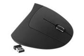 Muis - MediaRange - Verticaal Muis - 2.4 GHz - Zwart - Vertical mouse - Optisch - 6 knoppen - Zwart - MROS232