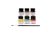 Schrijf- en tekenartikelen - Creativ Company Glas and Porcelain Paint 6. Colors - 31405