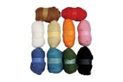 Garen & Accessoires - Creativ Company Gekaarde wol 10x25gr - 45196
