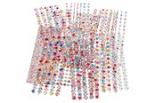 Schrijf- en tekenartikelen - Creativ Company Rhinestone Ontwerpen 2-10mm 12 Vellen - 28402