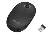 Muis - LogiLink Draadloos & Bluetooth dual Muis 2.4 GHz 800/1200/1600 dpi Zwart - Muis - Optisch - Zwart - ID0204