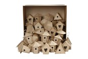 Schrijf- en tekenartikelen - Creativ Company Birdhouses Papier mache 60st. - 26533