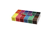 Hobby artikelen - Creativ Company Groot pakket met 12x24 gekleurde Jumbo pennen - 37345