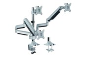Monitorbevestiging - LogiLink Triple monitor mount 13–32" aluminum 2x gas spring - BP0052