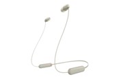 Headphones/Headsets - Sony WI-C100 - Wireless In-ear Headphones - Beige - WIC100C.CE7
