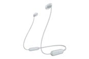 Headphones/Headsets - Sony WI-C100 - Wireless In-ear Headphones - White - WIC100W.CE7