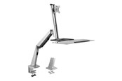 Monitorbevestiging - LogiLink Sit-stand workstation Monitor Bureaubevestiging 13–32" - BP0040