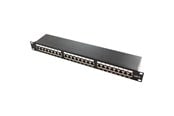 Accessoires - LogiLink Cat.6A Patch Panel 24 ports shielded 19 inch rack mount black - NP0061