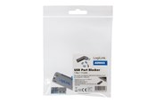 Systeemaccessoires  - LogiLink USB-A poort blokkeerder (1x sleutel en 4x sloten) - AU0043