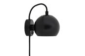 Decoratie - Frandsen BALL WALL Lamp - Mat zwart - 104755
