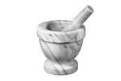 Keukengerei - KÜCHENPROF Morter m/støder hvid marmor Ø12.1cm - K1002500812