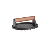 Keukengerei - KÜCHENPROF Kødpresser BBQ stål/palisander Ø18cm - K1066711000