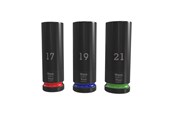 Gereedschap - Wera Wiel Impaktor C Set 1 Dopsleutelset 1/2" aandrijving 3 stuks - 05004595001