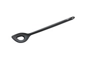 Keukengerei - KÜCHENPROF Røreske i silikone med hul 30cm sort - K1410601000