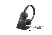 Headphones/Headsets - Jabra Evolve 75 SE UC Stereo met Oplaadstandaard - 7599-848-199