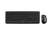 Toetsenbord - Cherry DW 5100 - Keyboard and mouse set - Engels (VK) - Zwart - JD-0510GB-2
