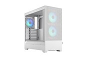 Case - Fractal Design Pop Air RGB - White TG Clear Tint - Case - Miditower - Wit - FD-C-POR1A-01