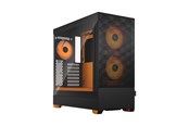 Case - Fractal Design Pop Air RGB - Orange Core TG Clear Tint - Case - Miditower - Orange - FD-C-POR1A-05