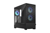 Case - Fractal Design Pop Air RGB - Black TG Clear Tint - Case - Miditower - Transparent - FD-C-POR1A-06