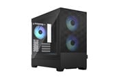Case - Fractal Design Pop Mini Air RGB - Black TG Clear Tint - Case - Miditower - Zwart - FD-C-POR1M-06