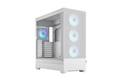 Case - Fractal Design Pop XL Air RGB - White TG Clear Tint - Case - Miditower - Wit - FD-C-POR1X-01