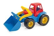 Speelgoedauto - Dantoy Tractor with Plastic Wheels - 2129