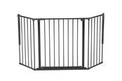 Babyspullen - BabyDan Flex M Safety Gate Black 90-146 cm - 500978