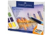 Schrijf- en tekengerei - Faber-Castell Watercolours in pans 24ct set - 169724