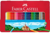 Schrijf- en tekengerei - Faber-Castell Colour pencils hexagonal tin 36x - 115886