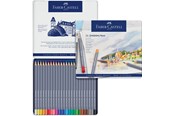 Schrijf- en tekengerei - Faber-Castell Watercol. penc. Goldfaber Aqua tin of 24 - 114624