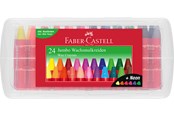 Schrijf- en tekengerei - Faber-Castell Wax crayons Jumbo 24 per box - 120034