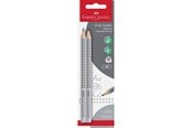 Schrijf- en tekengerei - Faber-Castell Jumbo Grip grafietpotlood HB 2 stuks - 111992