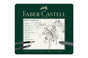 Schrijf- en tekengerei - Faber-Castell Set Pitt Graphite tin of 19 - 112973