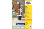 Papier, fotopapier en etiketten - Avery Round labels white - L3415-100