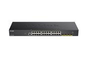 Switch - D-Link DGS 1250-28X 28-Port 10-Gigabit Smart Managed Schakelaar - DGS-1250-28X