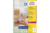 Papier, fotopapier en etiketten - Avery Verzendlabels met BlockOut™ 4 labels/vel - L7169B-100