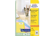 Papier, fotopapier en etiketten - Avery Mini labels white - L7632-25