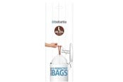 Reiniging - brabantia Size L - trash can liner - 45 L - high-density polyethylene (HDPE) - white - pack of 12 x 10 - 371547