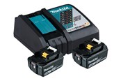 Accu & Oplader - Makita DC18RC battery charger - with battery - 2 - Li-Ion - 197570-9