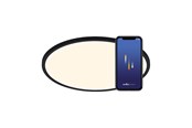 Smart Home - Nordlux Oja Smart 29 Plafondverlichting Zwart - 2015036103