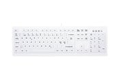 Toetsenbord - Cherry MedicalKey - Toetsenbord - Noords - Wit - AK-C8100F-UVS-W/NOR