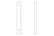 Elektrische auto oplader - Wallbox Eiffel Basic: 0 - PED-EIFBS-MONO