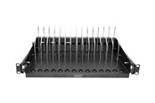 Rackkoffers - DIGITUS 1U - Extendible Shelf for Tablets/Notebooks/Smartphones - DN-97665